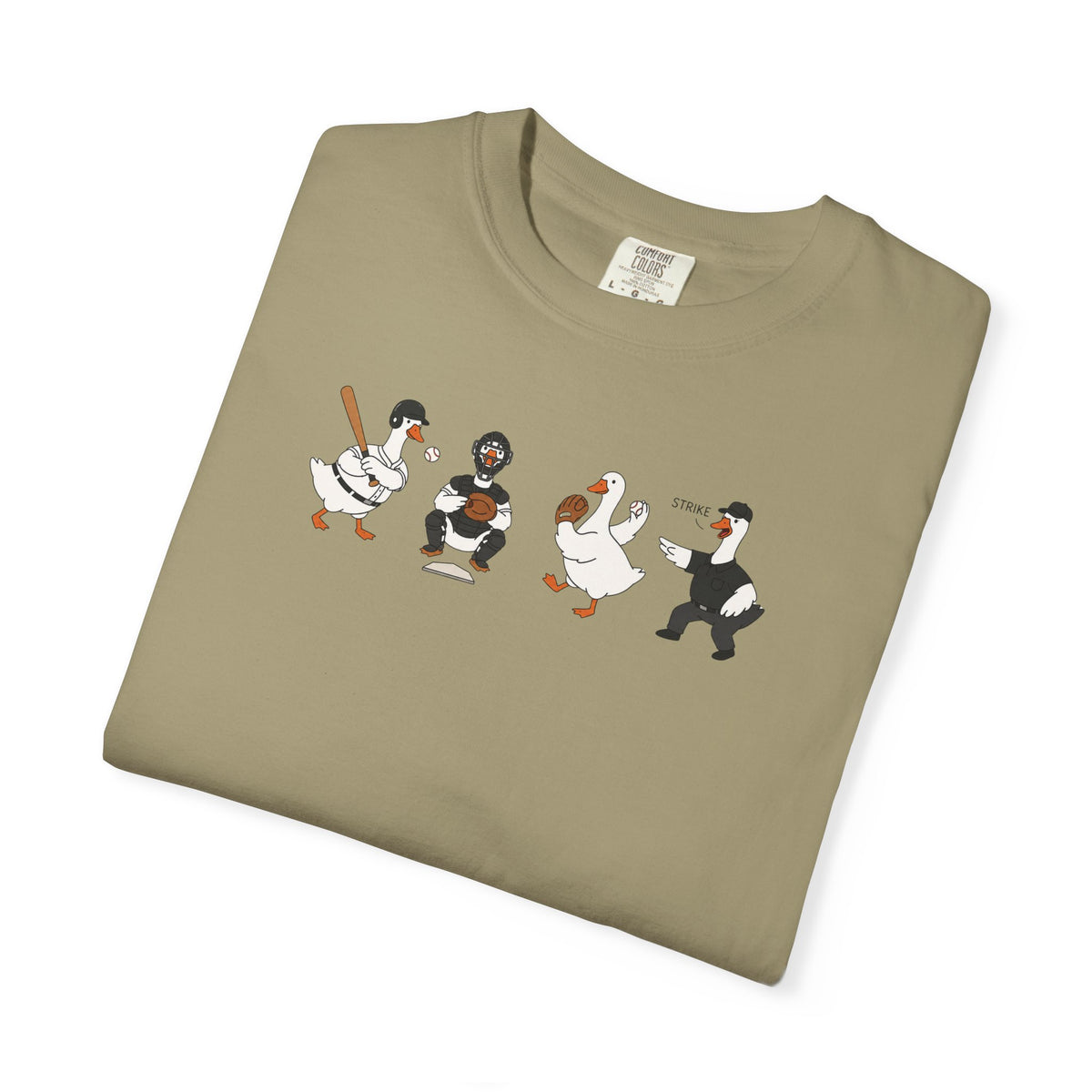 Vintage Baseball Players Graphic T-Shirt — Cute Retro Dugout Illustration