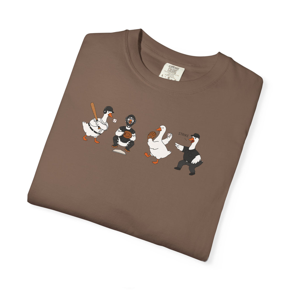 Vintage Baseball Players Graphic T-Shirt — Cute Retro Dugout Illustration