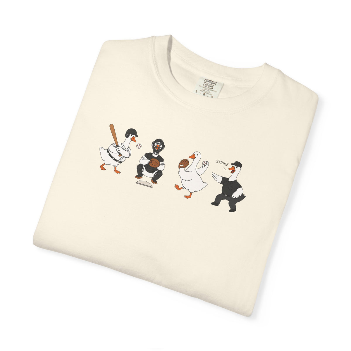 Vintage Baseball Players Graphic T-Shirt — Cute Retro Dugout Illustration